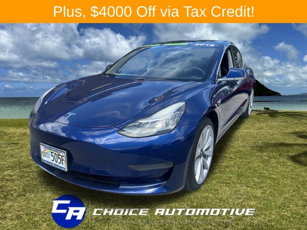 2019 Tesla Model 3 Standard Range Plus — Sedan — 32,796 mi — Honolulu, HI