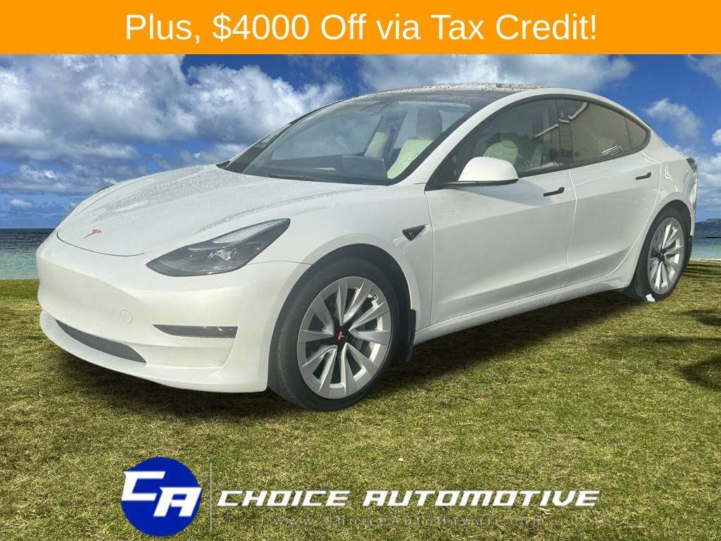 2021 Tesla Model 3 Standard Range Plus — Sedan — 21,855 mi — Honolulu, HI