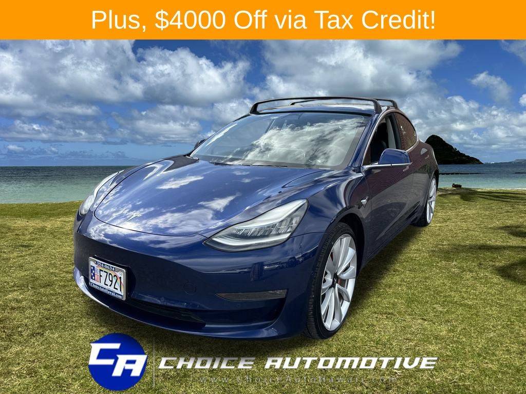 2019 Tesla Model 3 Performance — Sedan — 87,388 mi — Honolulu, HI
