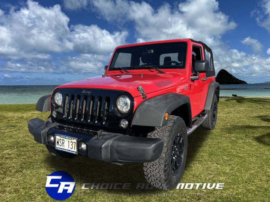 2017 Jeep Wrangler Willys Wheeler — SUV — 75,327 mi — Honolulu, HI