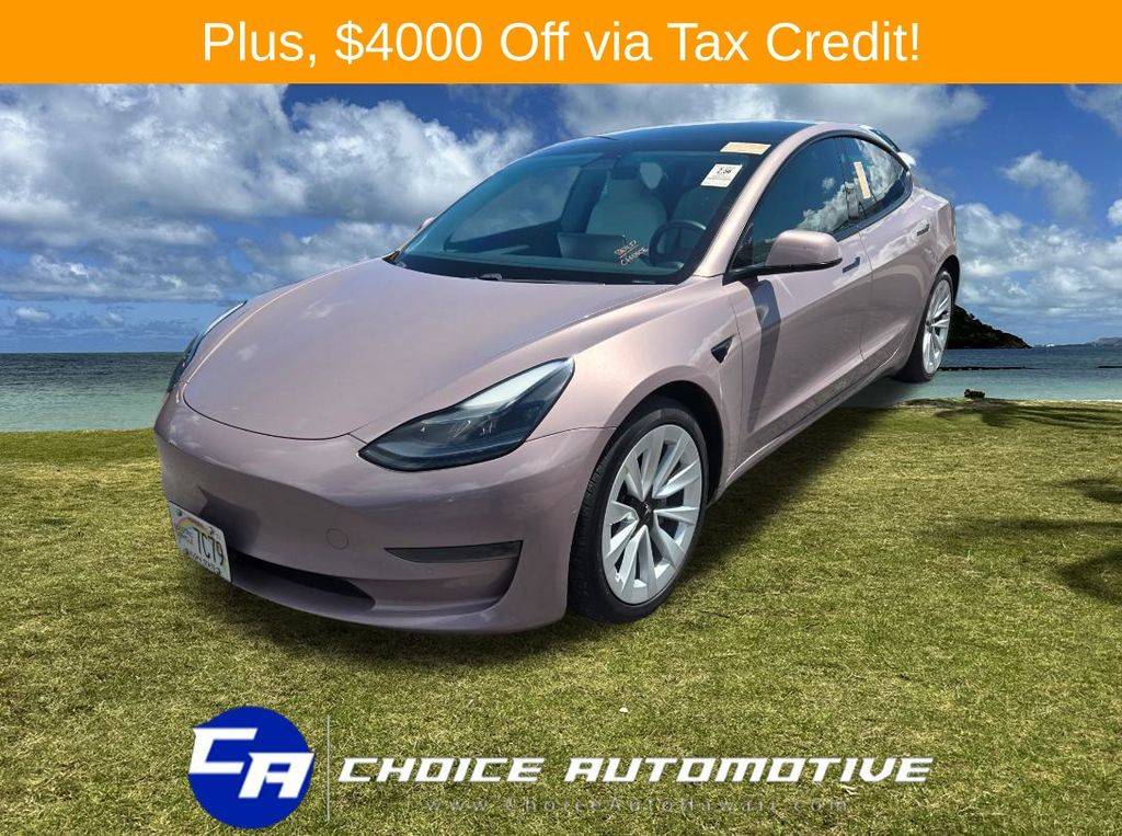 2021 Tesla Model 3 Standard Range Plus — Sedan — 65,690 mi — Honolulu, HI