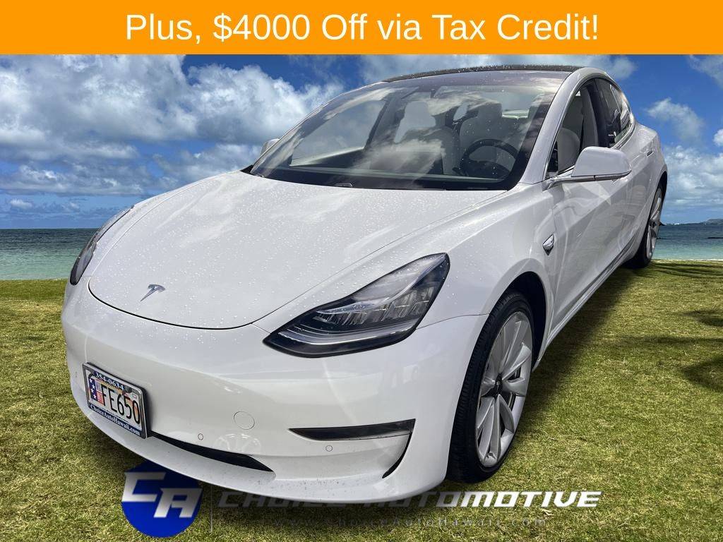 2018 Tesla Model 3 Mid Range — Sedan — 77,061 mi — Honolulu, HI