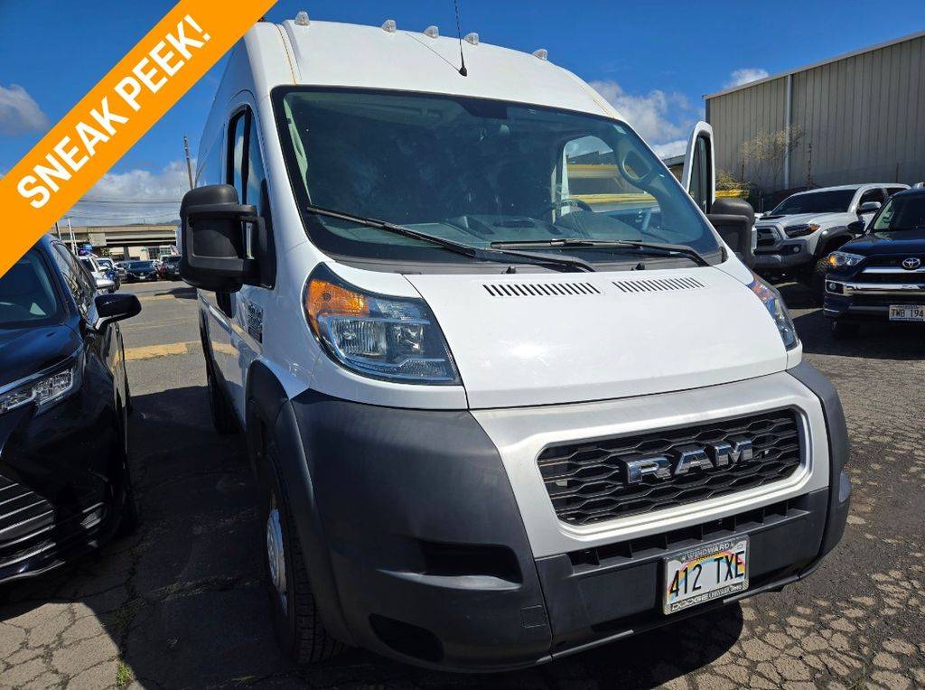 2020 Ram ProMaster Cargo Van 2500 — Cargo Van — 31,469 mi — Honolulu, HI