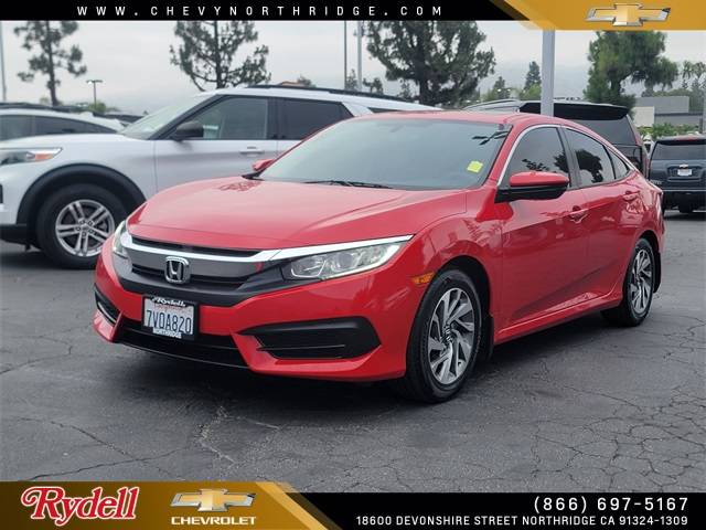 2016 Honda Civic EX — Sedan — 78,304 mi — Northridge, CA