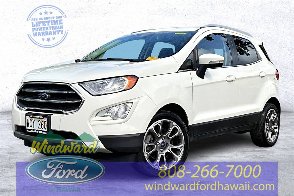2020 Ford EcoSport Titanium — SUV — 3,445 mi — Kailua, HI