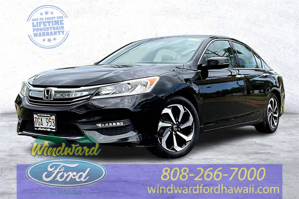 2017 Honda Accord EX-L V6 — Sedan — 91,471 mi — Kailua, HI