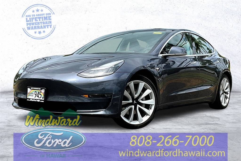 2020 Tesla Model 3 Long Range — Sedan — 46,091 mi — Kailua, HI
