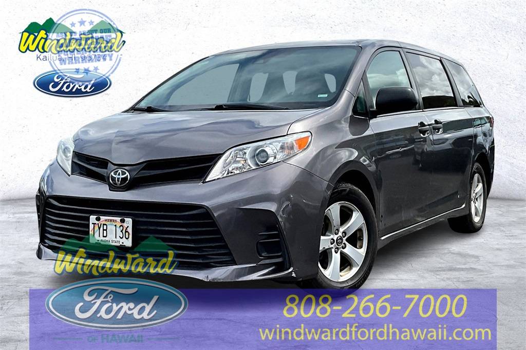 2020 Toyota Sienna L — Minivan — 55,466 mi — Kailua, HI