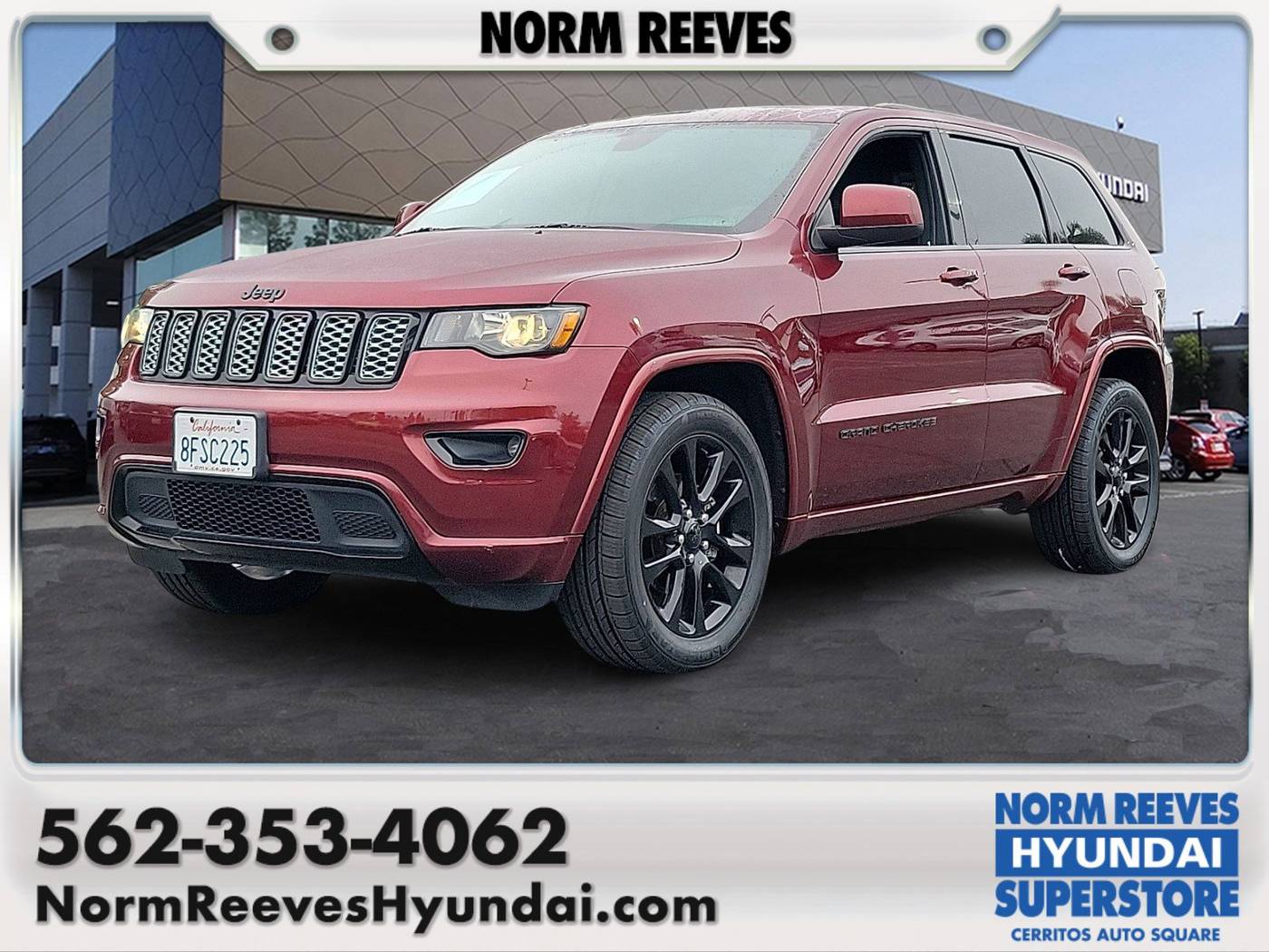 2018 Jeep Grand Cherokee Altitude — SUV — 78,441 mi — Cerritos, CA