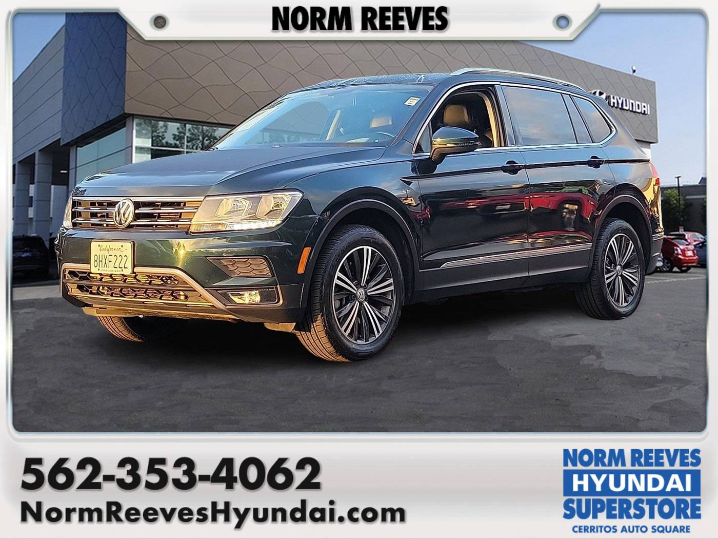 2018 Volkswagen Tiguan SEL — SUV — 94,050 mi — Cerritos, CA