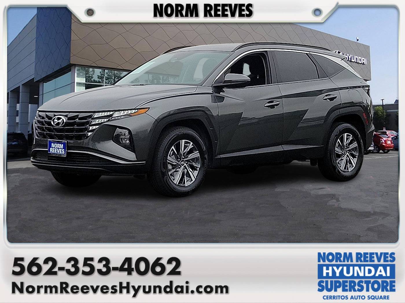 2022 Hyundai Tucson Hybrid Blue — SUV — 37,719 mi — Cerritos, CA