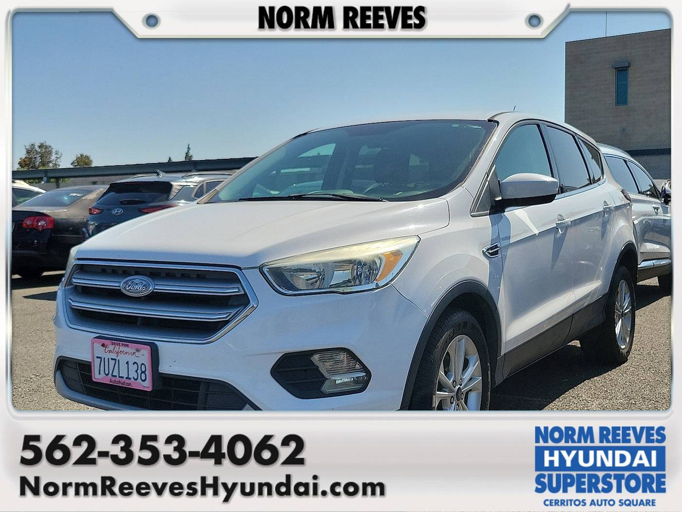 2017 Ford Escape SE — SUV — 76,810 mi — Cerritos, CA