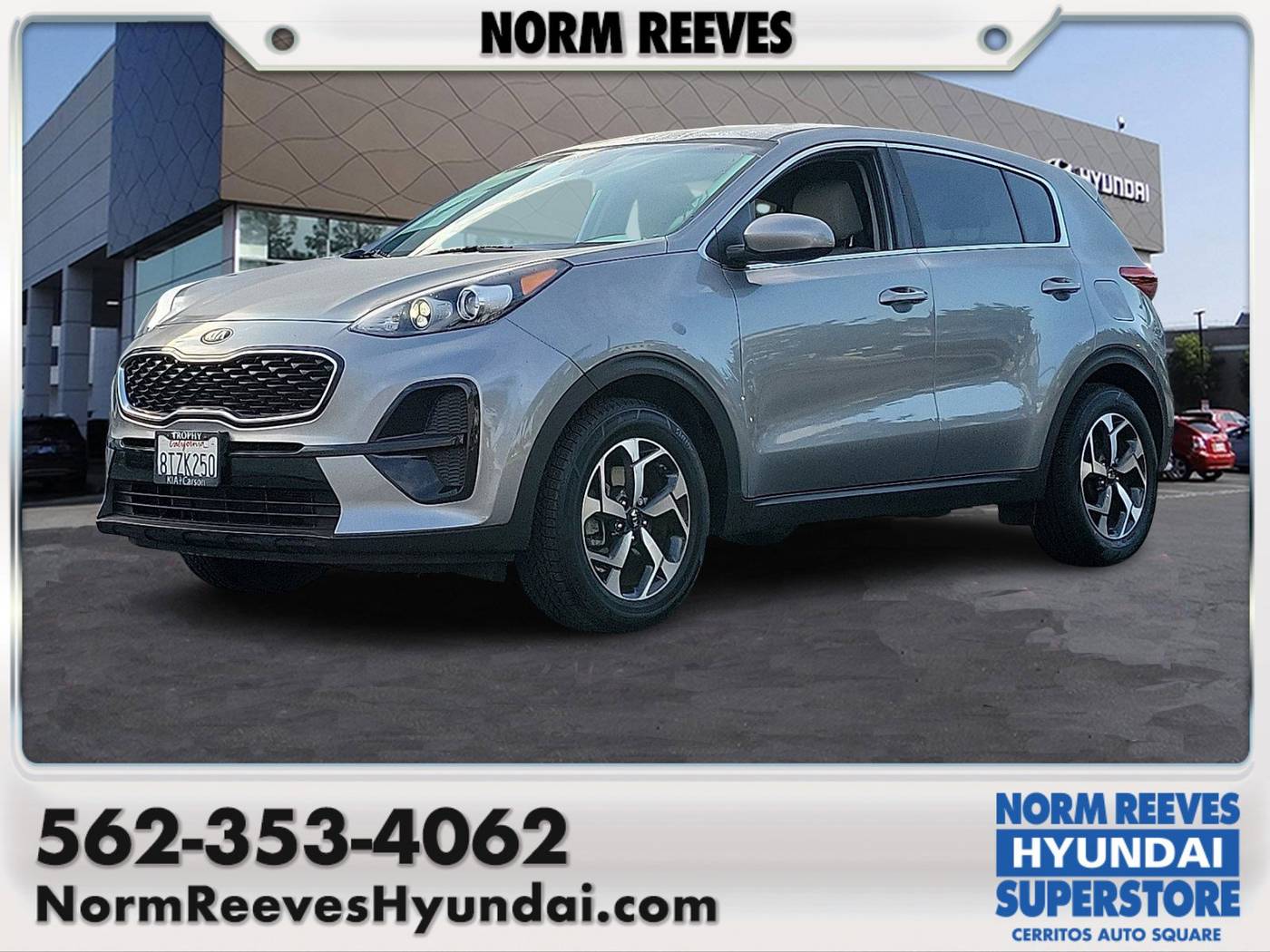 2021 Kia Sportage LX — SUV — 55,981 mi — Cerritos, CA