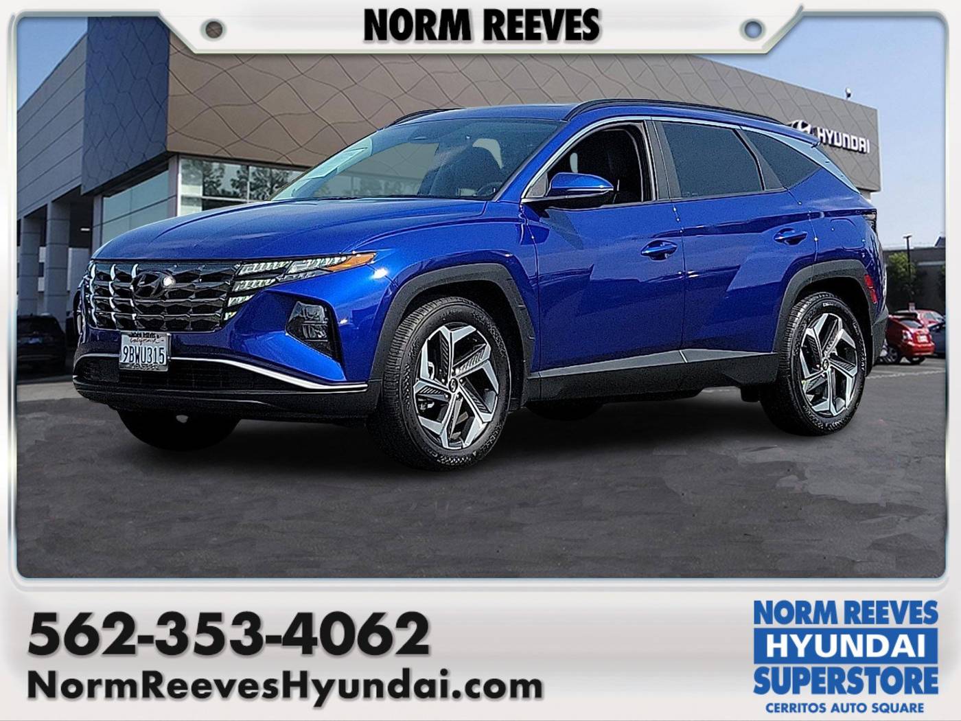 2022 Hyundai Tucson SEL — SUV — 21,984 mi — Cerritos, CA