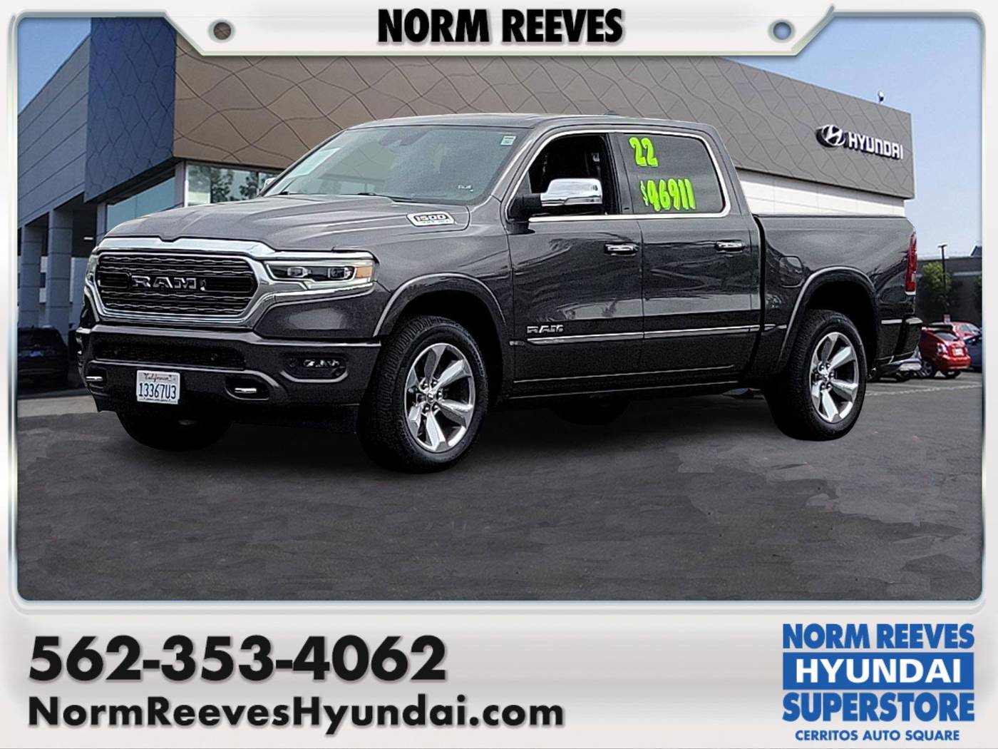 2022 Ram 1500 Limited — Pickup Truck — 51,316 mi — Cerritos, CA