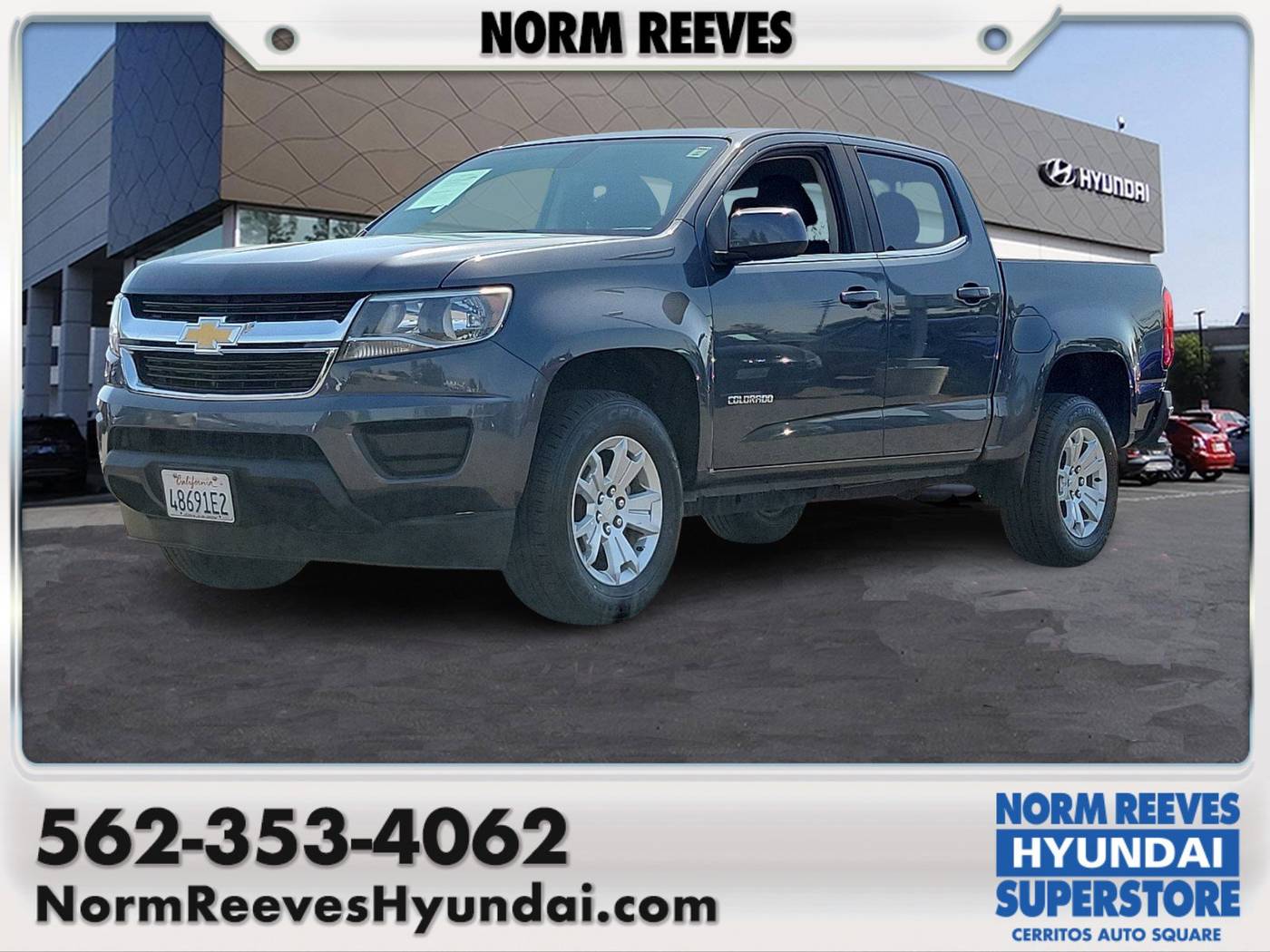 2017 Chevrolet Colorado LT — Pickup Truck — 37,732 mi — Cerritos, CA