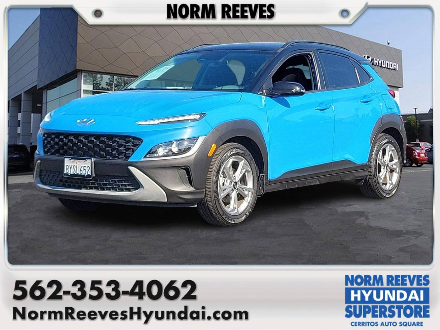 2022 Hyundai Kona SEL — SUV — 25,593 mi — Cerritos, CA