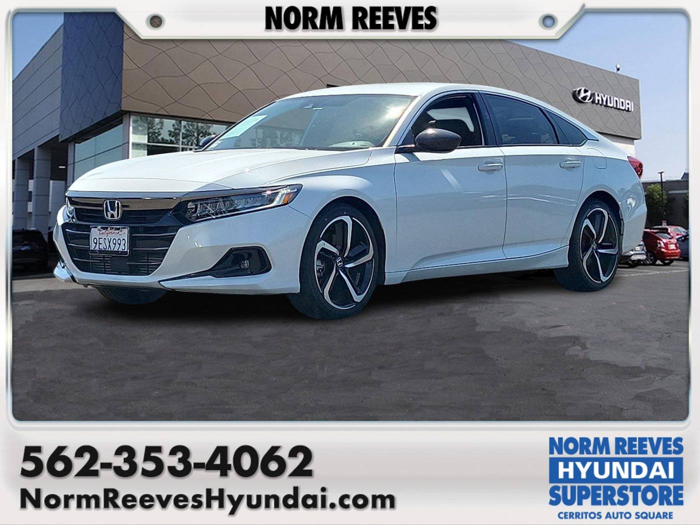 2022 Honda Accord Sport — Sedan — 25,151 mi — Cerritos, CA