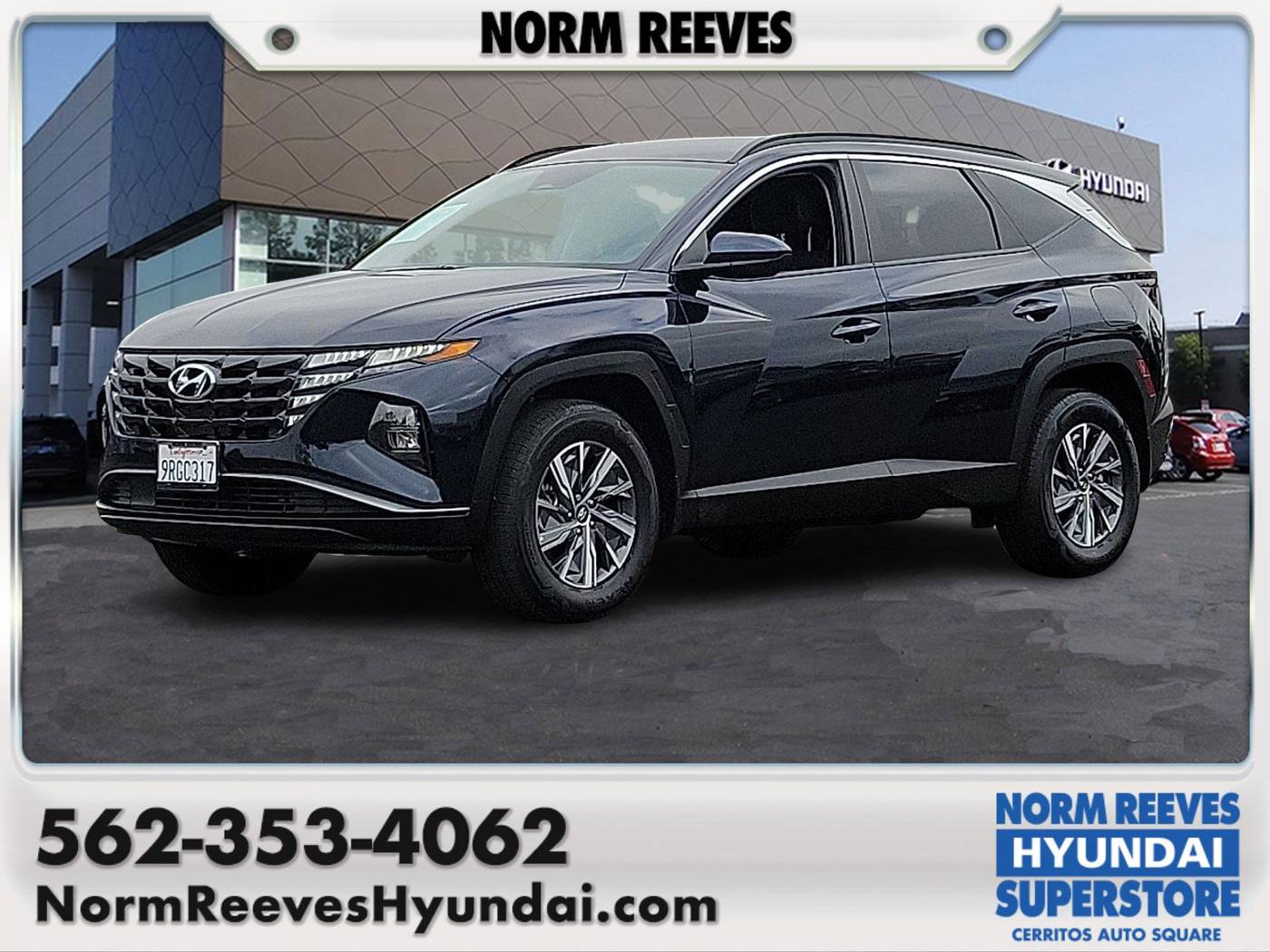 2024 Hyundai Tucson Hybrid Blue — SUV — 4,444 mi — Cerritos, CA