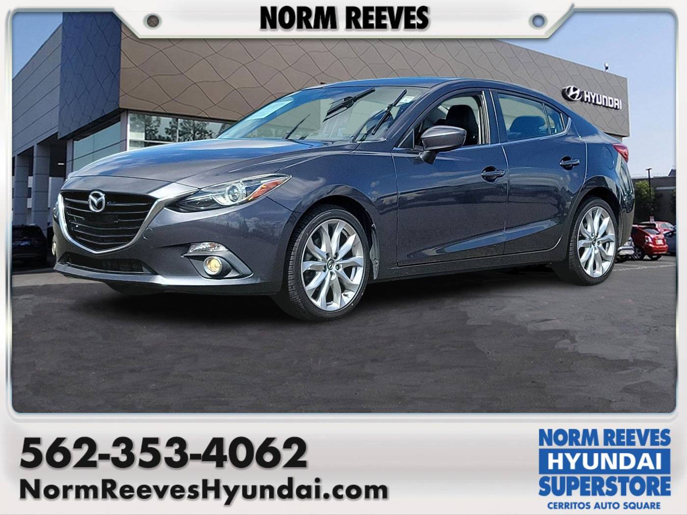 2016 Mazda Mazda3 s Grand Touring — Sedan — 116,166 mi — Cerritos, CA