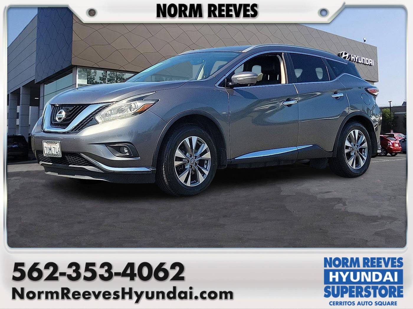 2015 Nissan Murano SL — SUV — 99,793 mi — Cerritos, CA