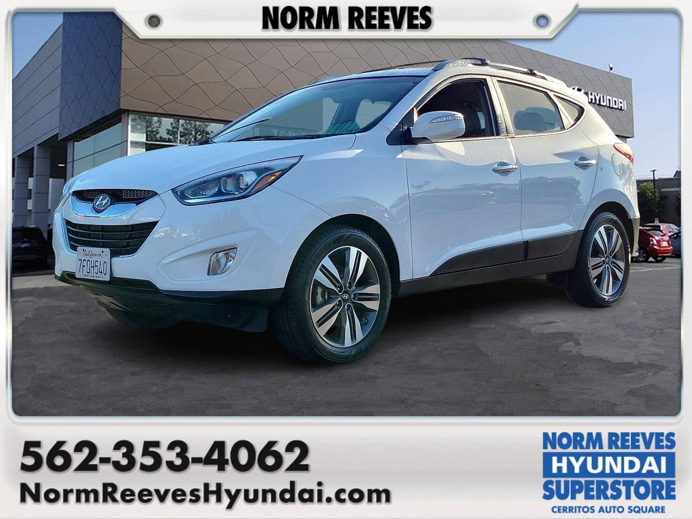 2014 Hyundai Tucson Limited — SUV — 31,655 mi — Cerritos, CA