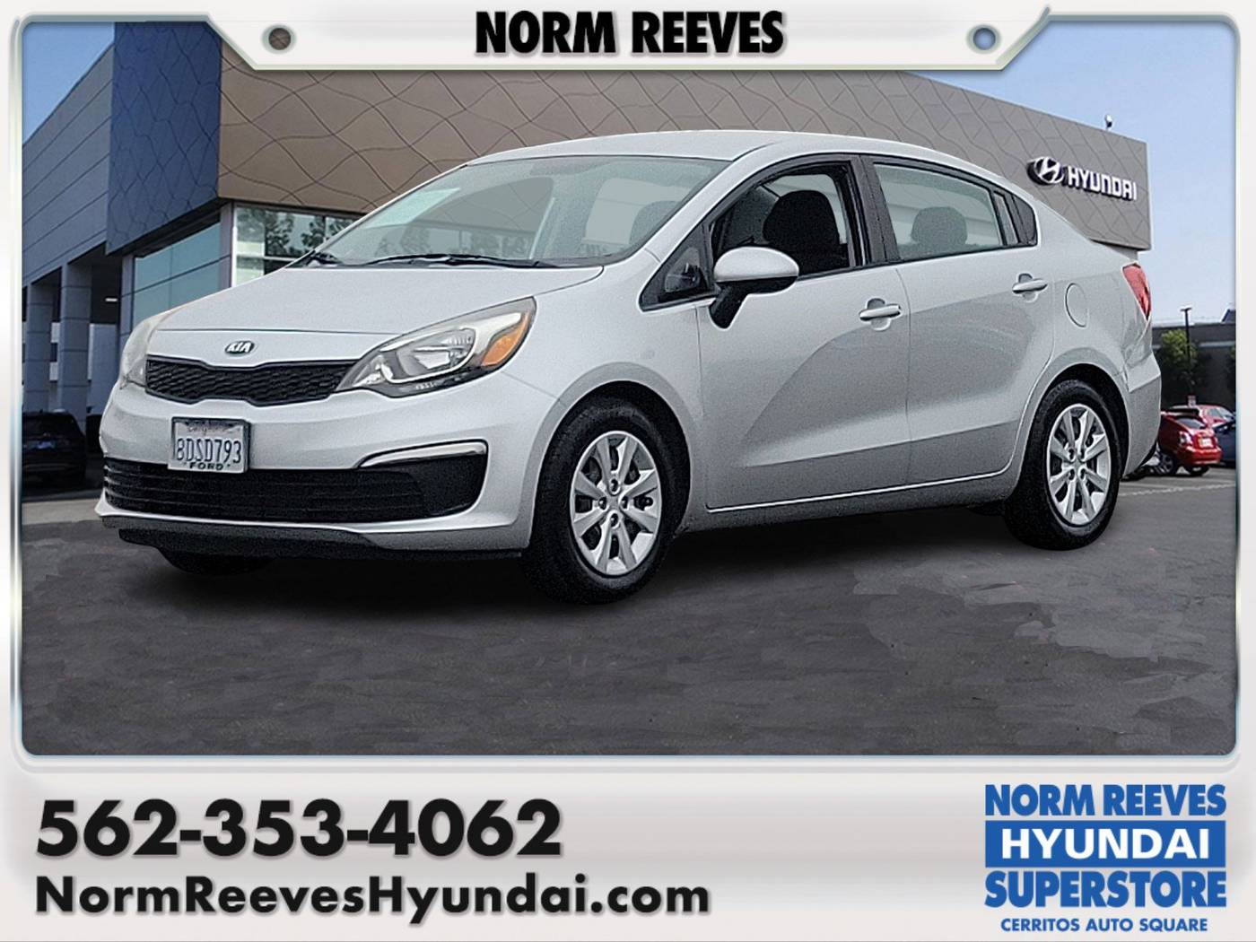 2017 Kia Rio LX — Sedan — 49,470 mi — Cerritos, CA
