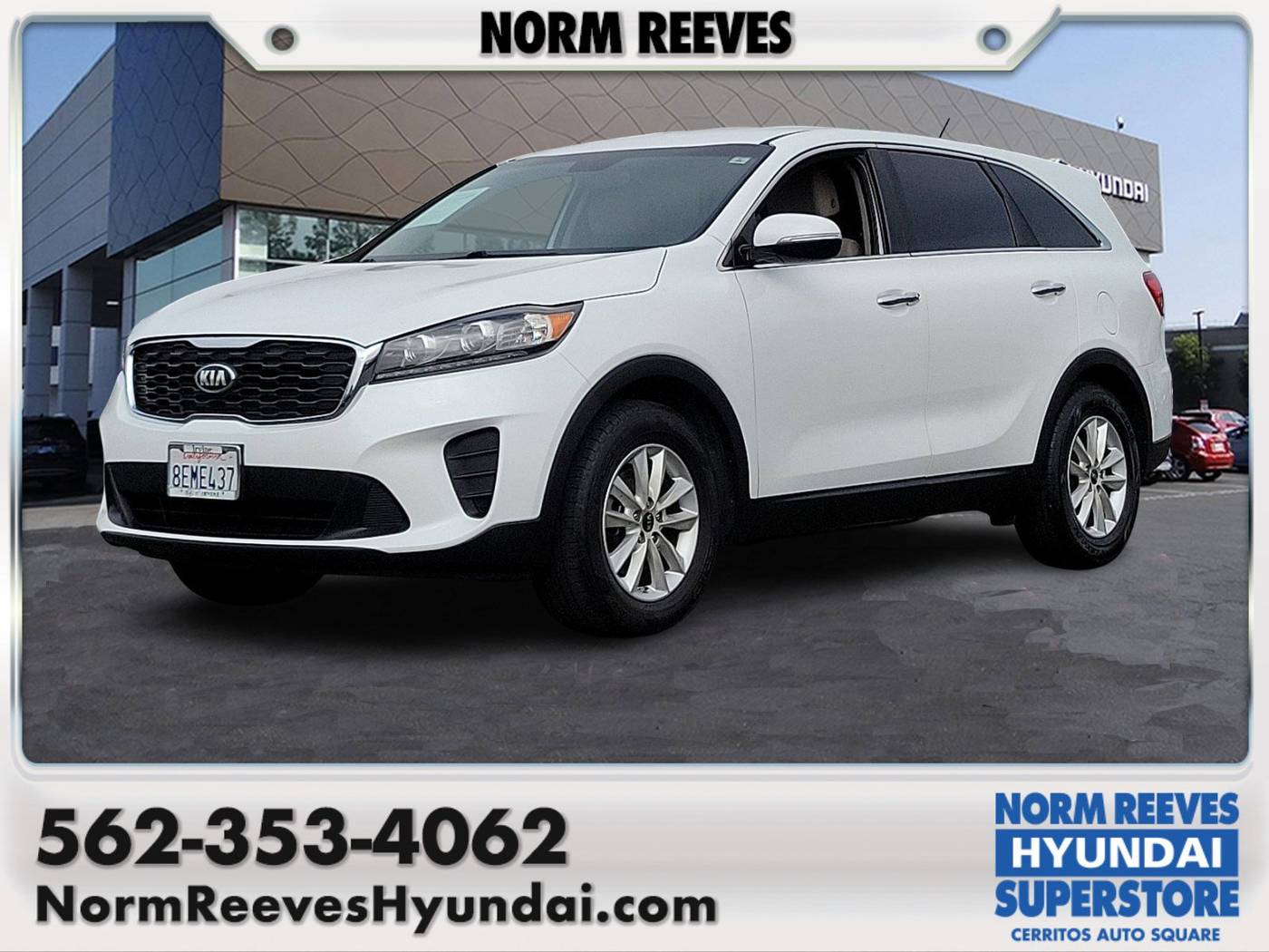 2019 Kia Sorento LX V6 — SUV — 58,000 mi — Cerritos, CA