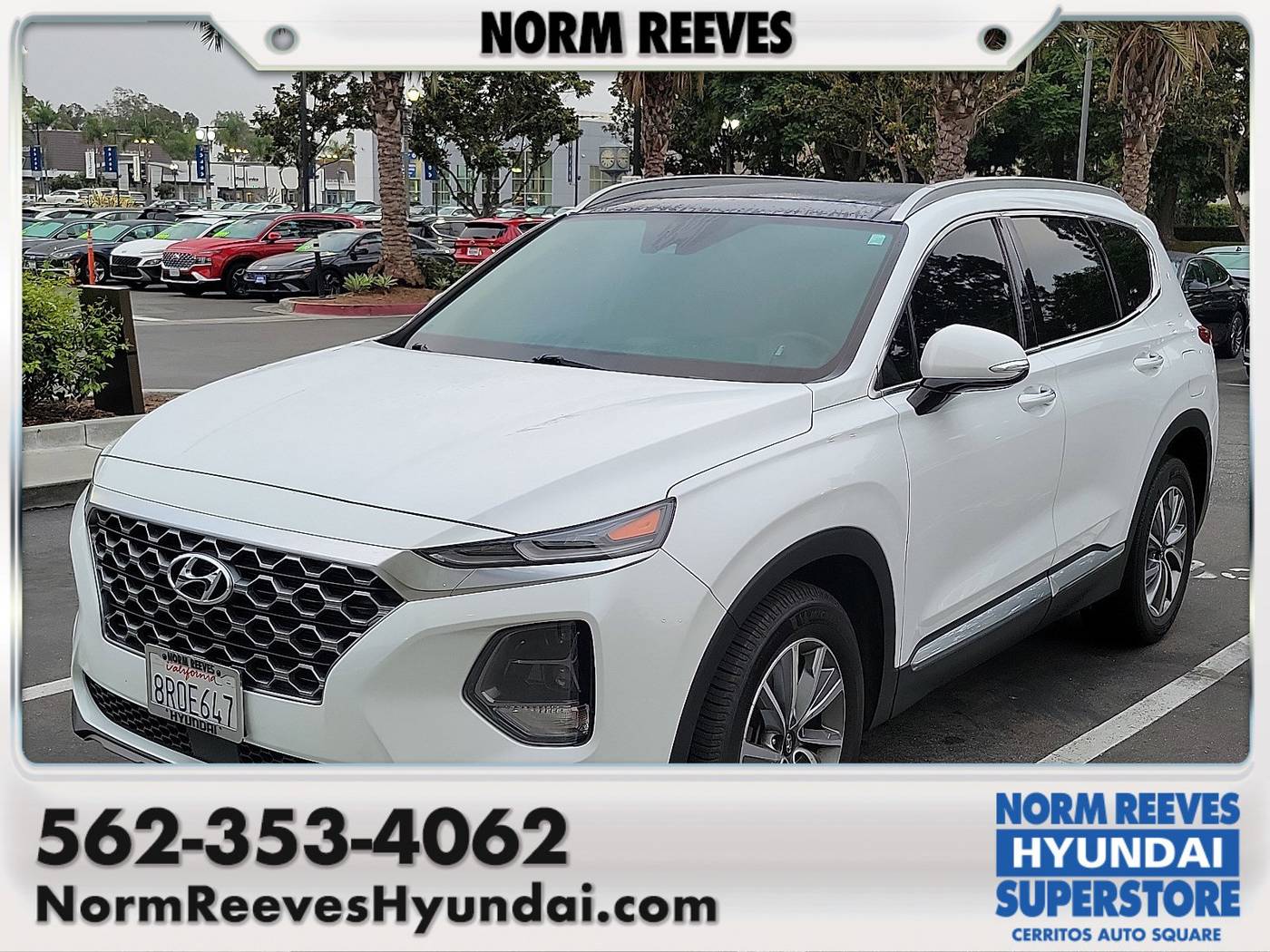 2020 Hyundai Santa Fe SEL — SUV — 56,418 mi — Cerritos, CA