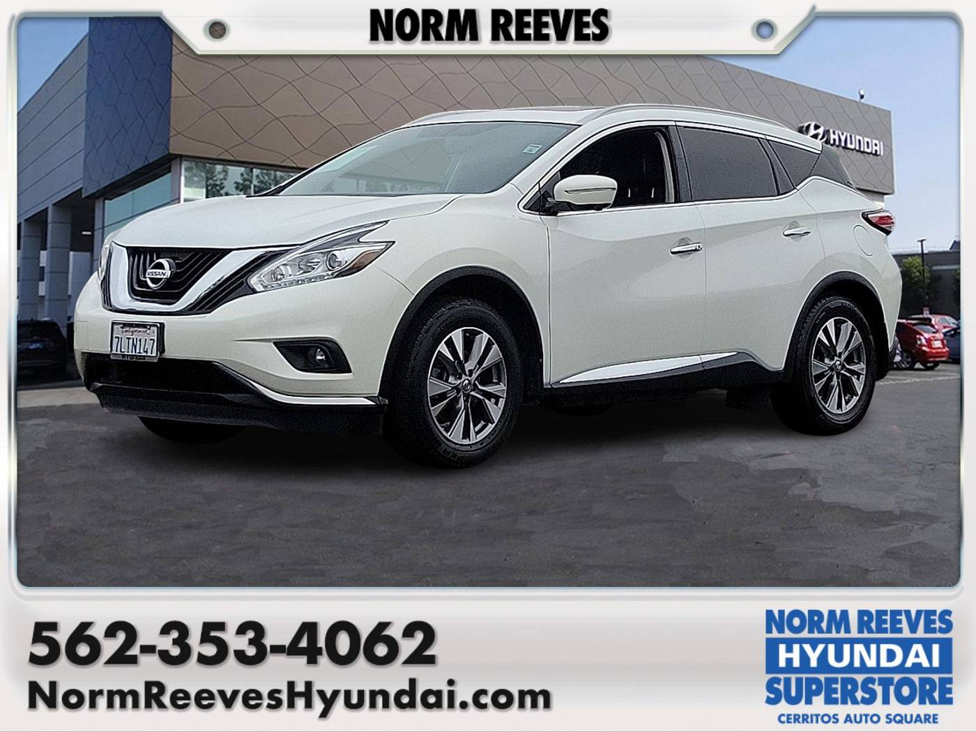 2015 Nissan Murano SL — SUV — 83,991 mi — Cerritos, CA