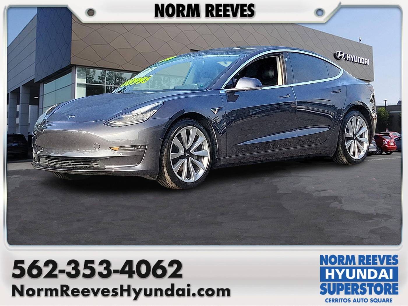 2020 Tesla Model 3 Long Range — Sedan — 92,220 mi — Cerritos, CA