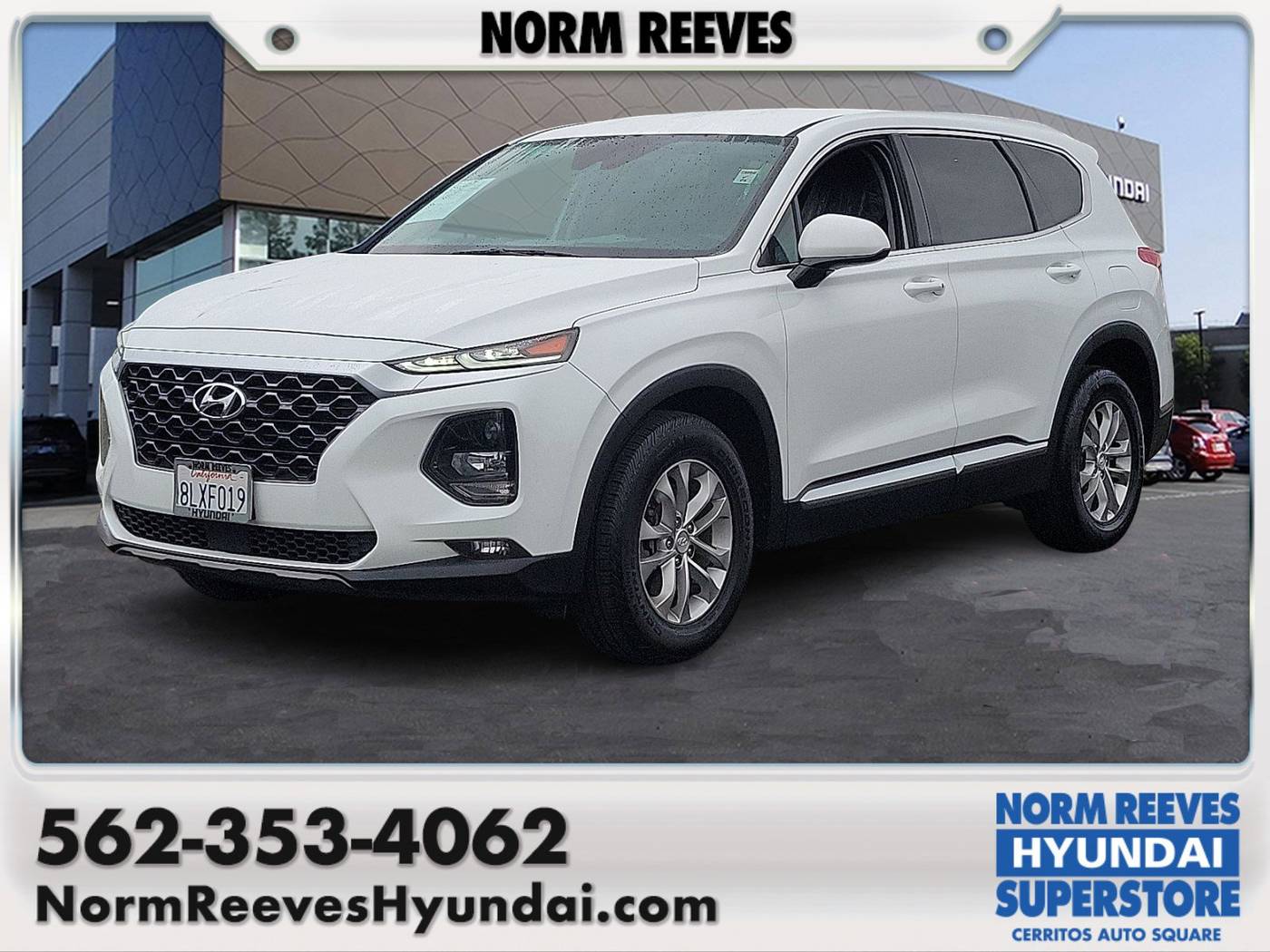 2019 Hyundai Santa Fe SEL — SUV — 85,351 mi — Cerritos, CA
