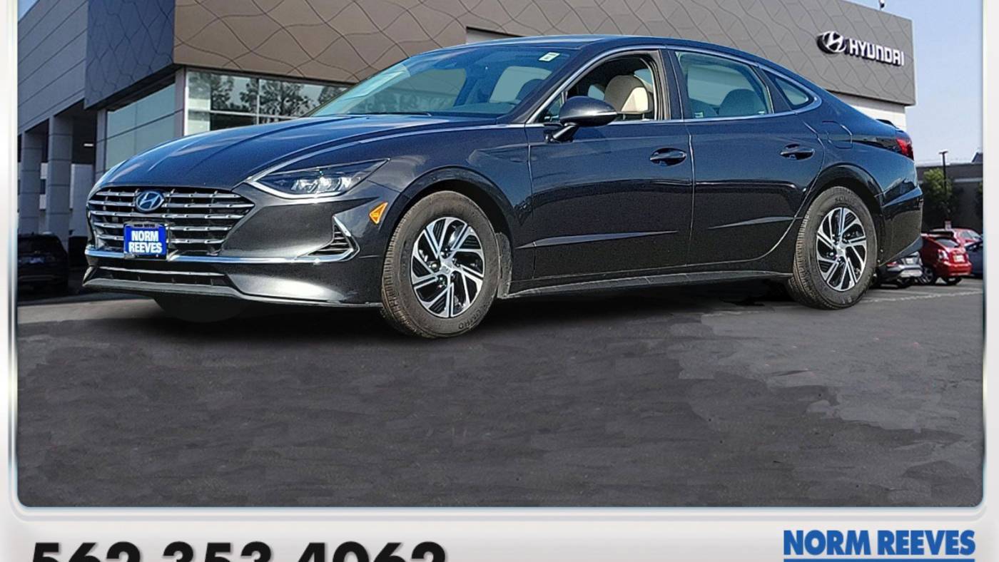 2020 Hyundai Sonata Hybrid Blue — Sedan — 47,315 mi — Cerritos, CA
