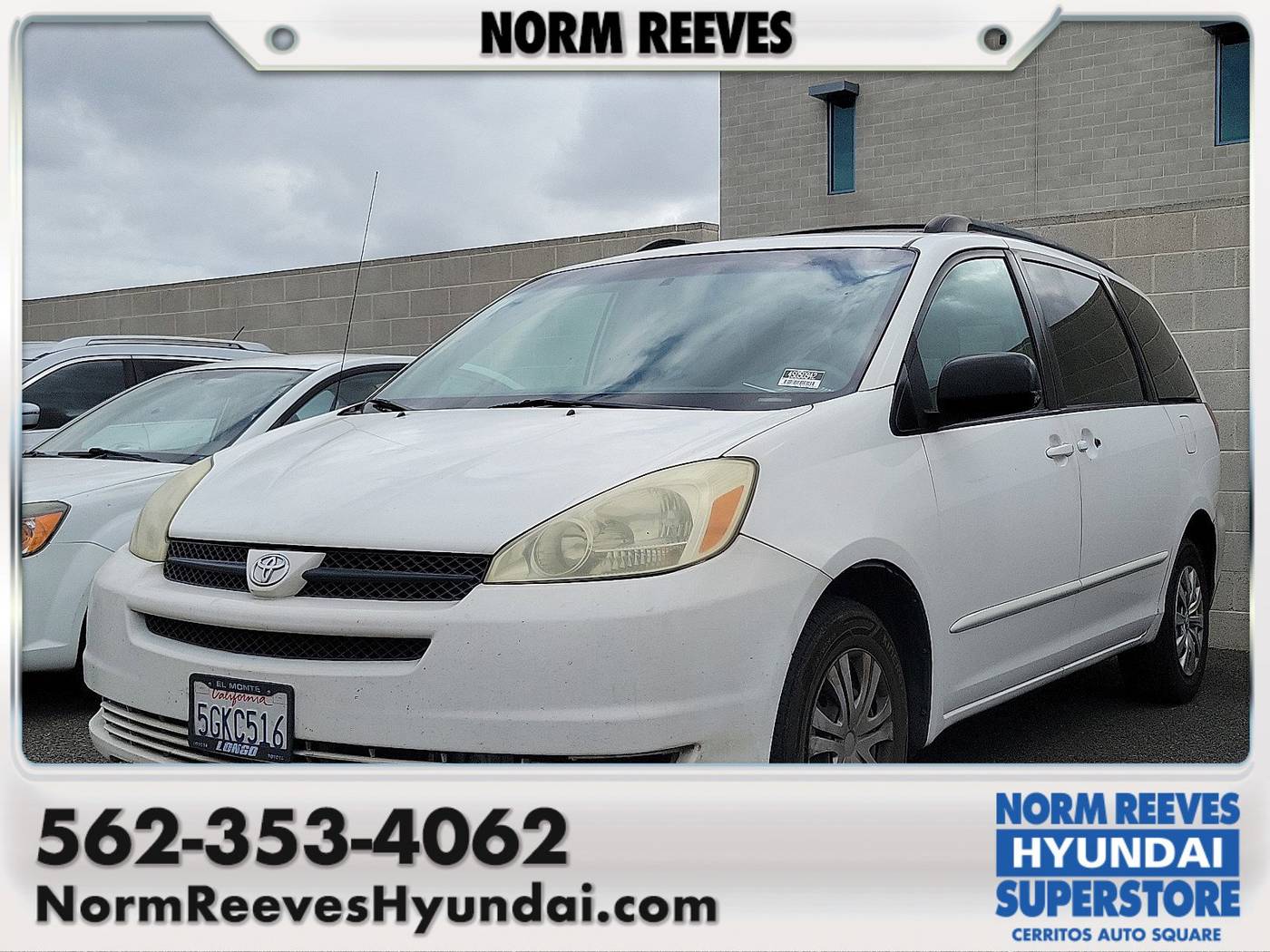 2004 Toyota Sienna CE — Minivan — 298,096 mi — Cerritos, CA