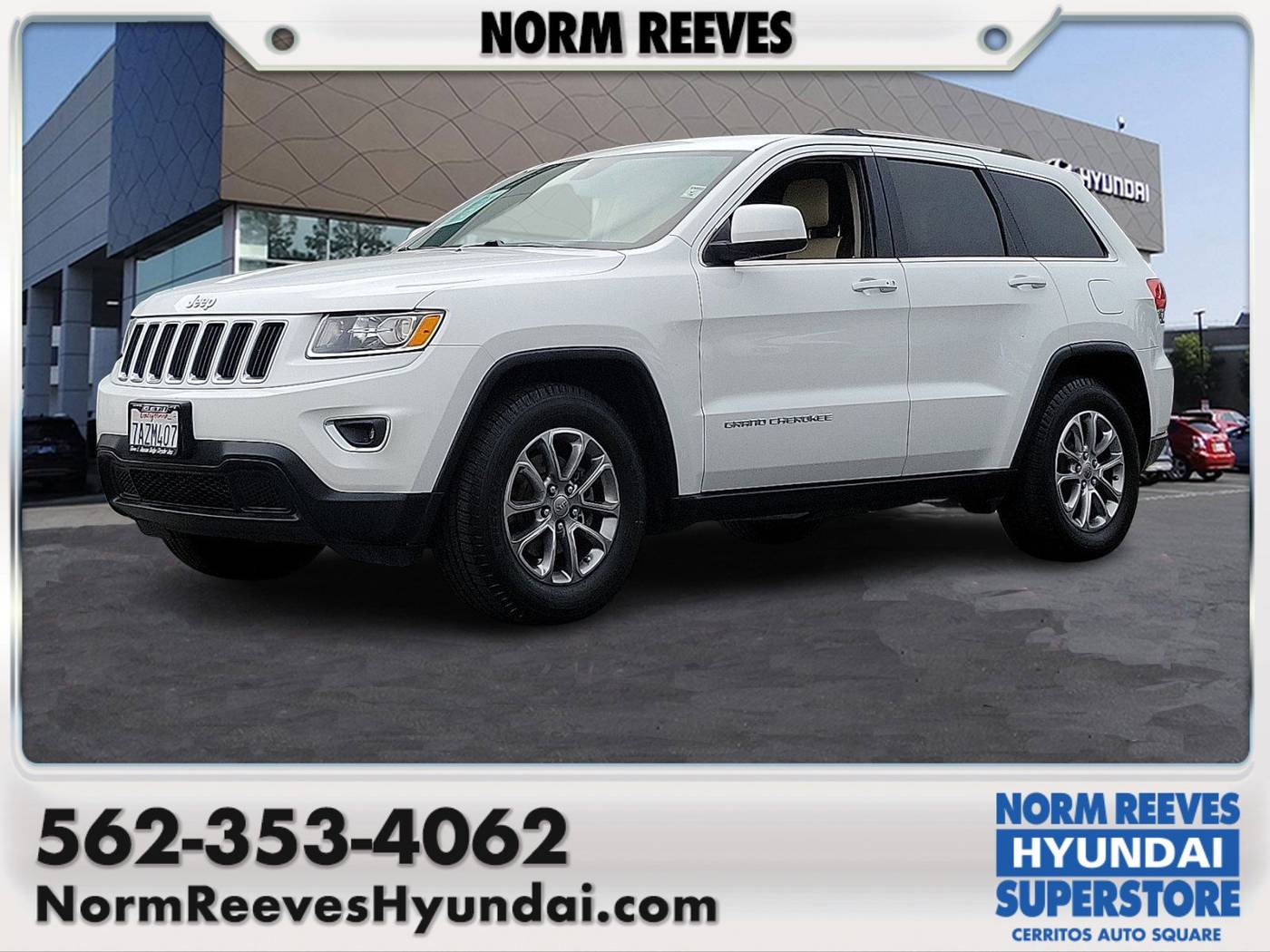 2014 Jeep Grand Cherokee Laredo — SUV — 137,291 mi — Cerritos, CA