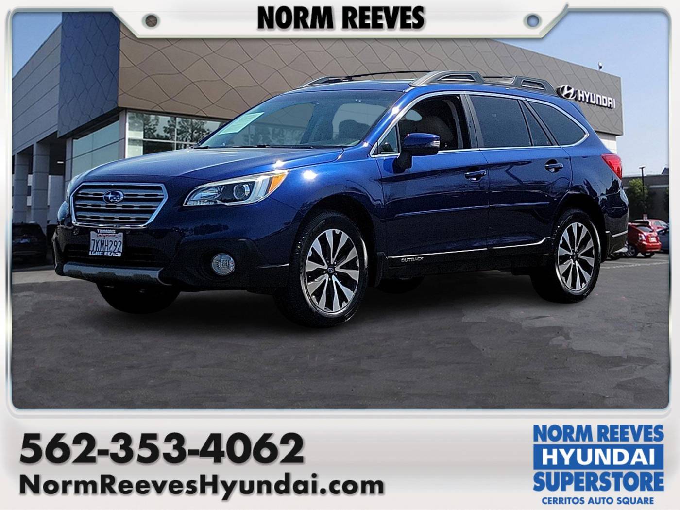 2015 Subaru Outback 2.5i Limited — SUV — 67,346 mi — Cerritos, CA