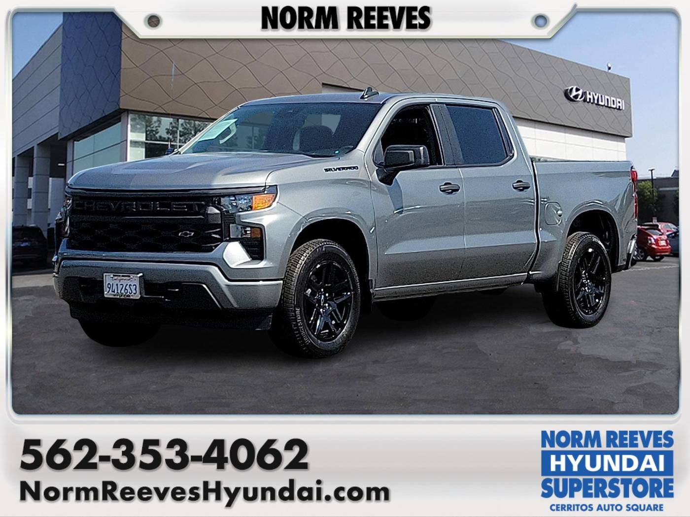 2023 Chevrolet Silverado 1500 Custom — Pickup Truck — 13,570 mi — Cerritos, CA