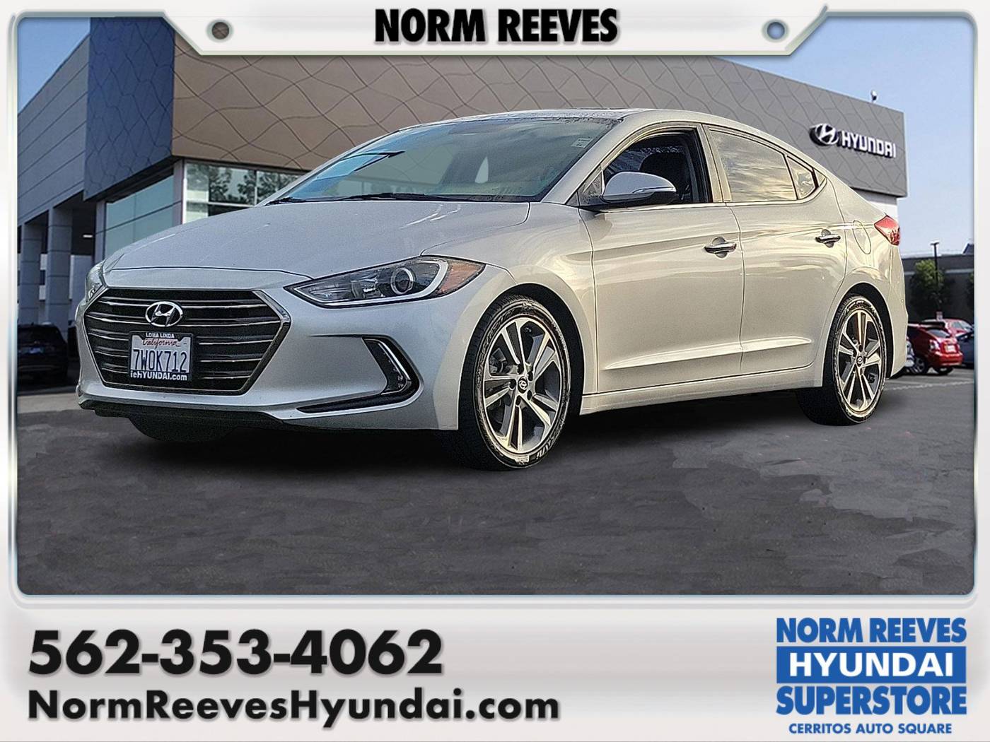 2017 Hyundai Elantra Limited — Sedan — 134,102 mi — Cerritos, CA