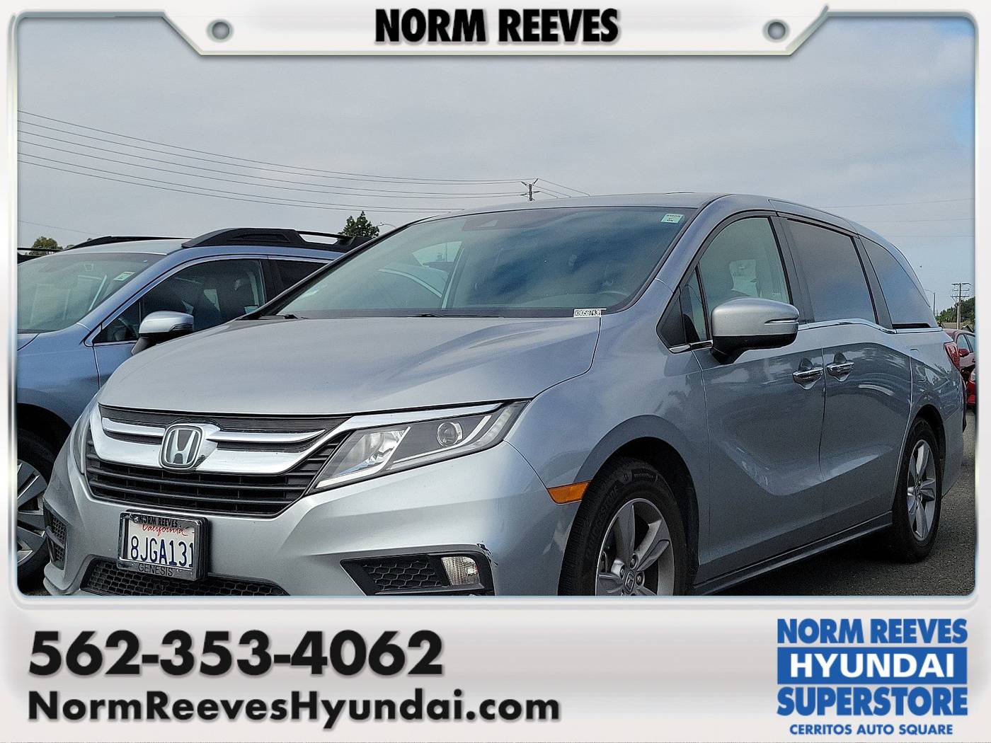 2019 Honda Odyssey EX-L — Minivan — 75,858 mi — Cerritos, CA