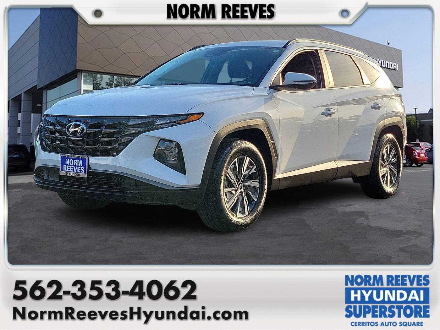 2022 Hyundai Tucson Hybrid Blue — SUV — 35,993 mi — Cerritos, CA
