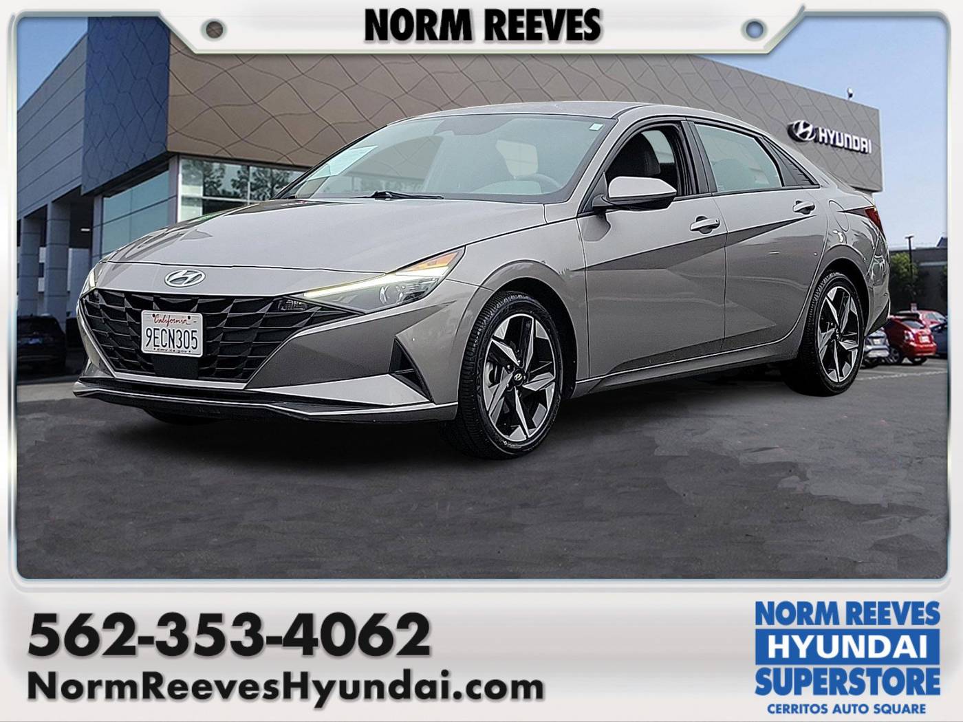 2023 Hyundai Elantra SEL — Sedan — 21,367 mi — Cerritos, CA