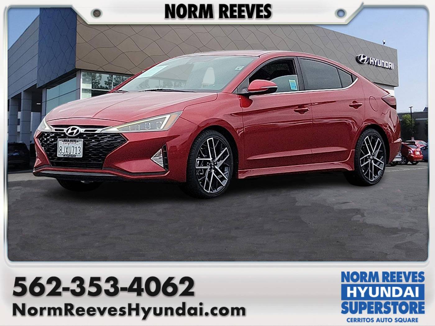 2019 Hyundai Elantra Sport — Sedan — 89,029 mi — Cerritos, CA
