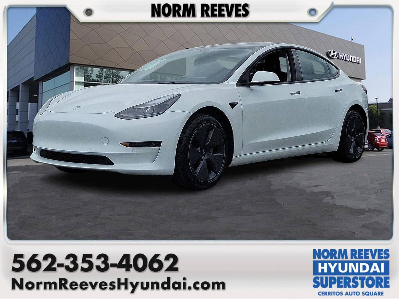 2022 Tesla Model 3 Standard Range Plus — Sedan — 46,357 mi — Cerritos, CA