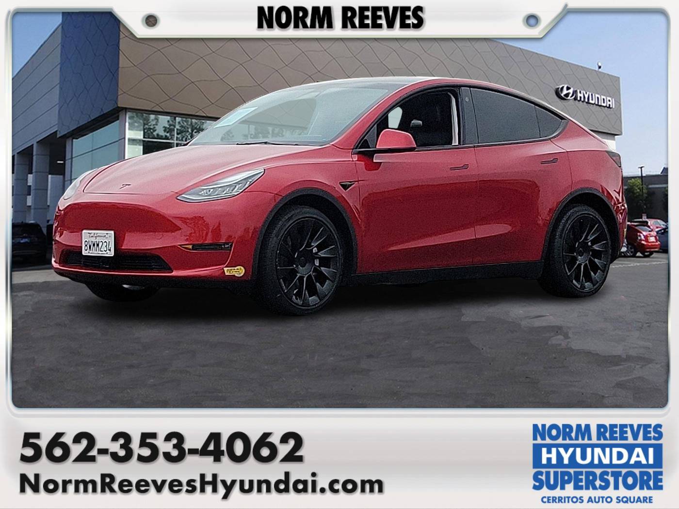 2021 Tesla Model Y Long Range — SUV — 41,767 mi — Cerritos, CA