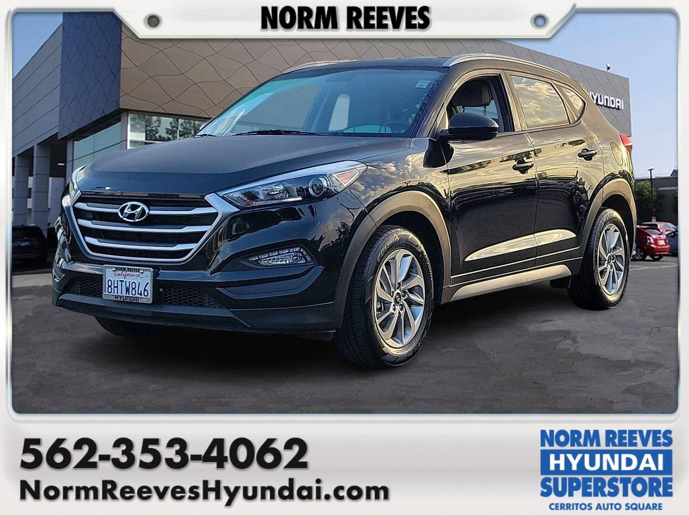 2018 Hyundai Tucson SEL — SUV — 59,973 mi — Cerritos, CA