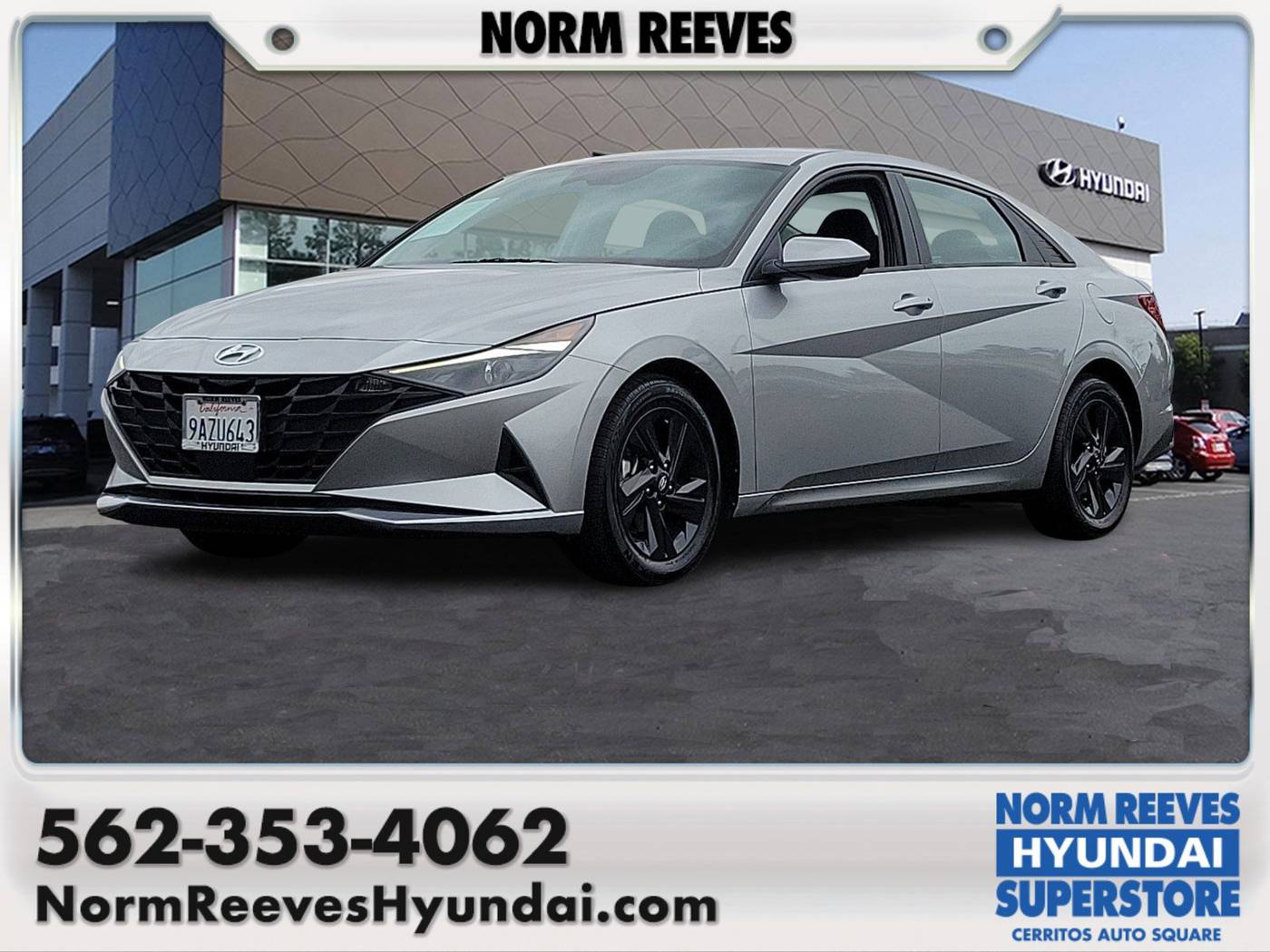 2022 Hyundai Elantra SEL — Sedan — 26,098 mi — Cerritos, CA