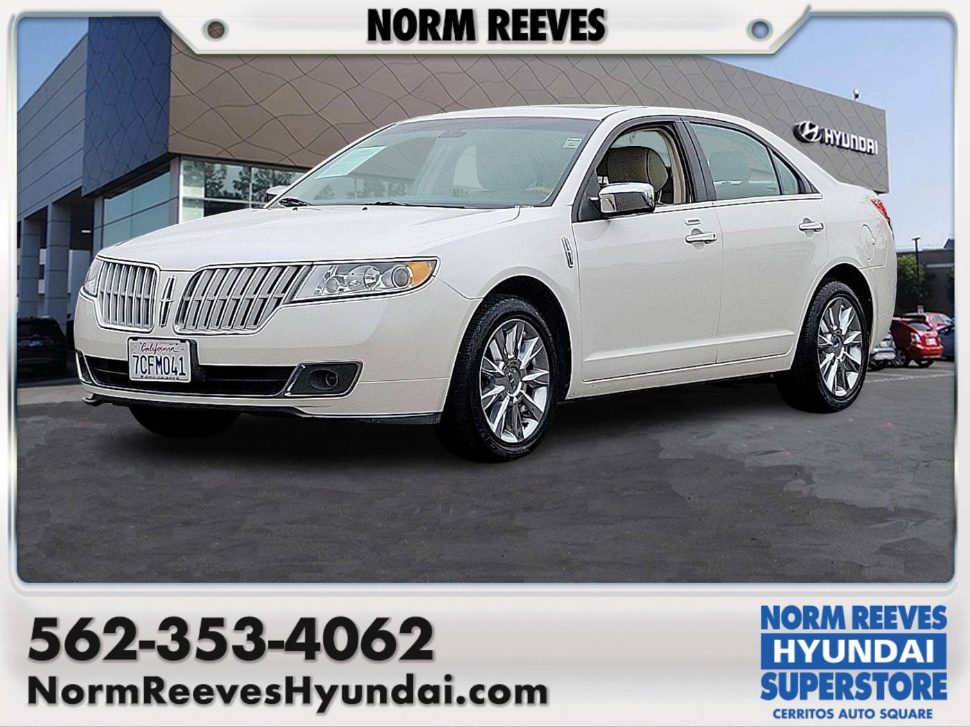 2012 Lincoln MKZ FWD — Sedan — 54,344 mi — Cerritos, CA