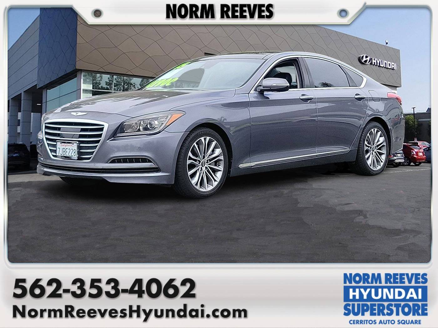 2015 Hyundai Genesis 3.8 — Sedan — 95,238 mi — Cerritos, CA