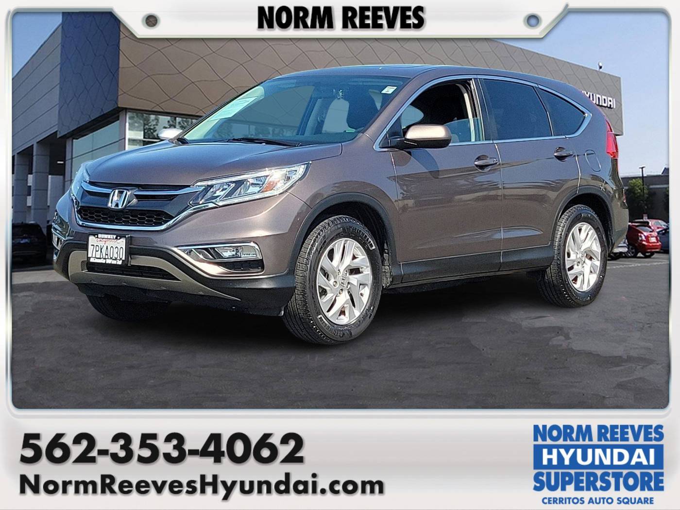 2016 Honda CR-V EX — SUV — 65,230 mi — Cerritos, CA