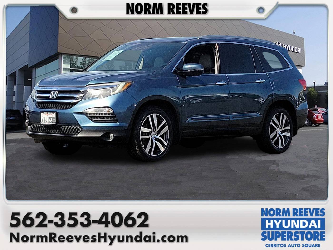 2016 Honda Pilot Touring — SUV — 45,436 mi — Cerritos, CA